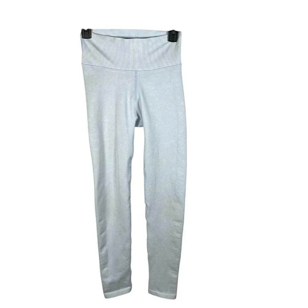 Offline Aerie Women's Size Small Light Blue Seamless High Waisted Legging Active